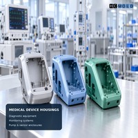 Moulage sous pression de précision pour boîtiers et composants de dispositifs médicaux avec finition et assemblage