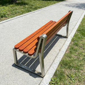 <span class=keywords><strong>Banc</strong></span> d'<span class=keywords><strong>extérieur</strong></span> moderne <span class=keywords><strong>en</strong></span> <span class=keywords><strong>bois</strong></span>, bancs de patio, <span class=keywords><strong>banc</strong></span> <span class=keywords><strong>en</strong></span> métal <span class=keywords><strong>avec</strong></span> <span class=keywords><strong>dossier</strong></span> - Product Image 2