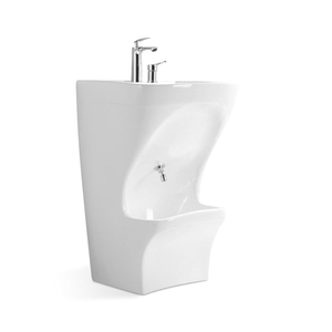 Lavabo sur colonne en céramique pour ablutions musulmanes, bac à se laver les pieds, vente en gros pour maison, mosquée, hôtel - Product Image 3