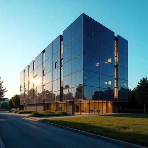 Panneaux solaires BIPV Topcon personnalisés et solutions bifaciales pour façades en verre pour carreaux solaires de bâtiment et de <span class=keywords><strong>maison</strong></span> - Product Image 4