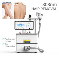 UNTlaser - Vente flash - Appareil d'épilation au laser diode 808 nm - 4 en 1 - Épilation portable - Équipement de salon de beauté
