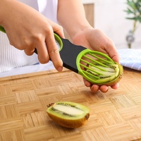 Nieuwe keuken gadgets producten 3-in-1 avocado tool mes fruitsnijder voor kiwi