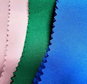 Offre Spéciale vente en gros 100% polyester teint doux pour la peau salopette de couleur unie Mini <span class=keywords><strong>Gabardine</strong></span> mate pour uniforme - Product Image 1