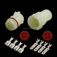 Connecteur étanche 4 broches série DJ70419, fiche scellée anti-poussière pour régulateur de tension et faisceau de câblage de capteur automobile