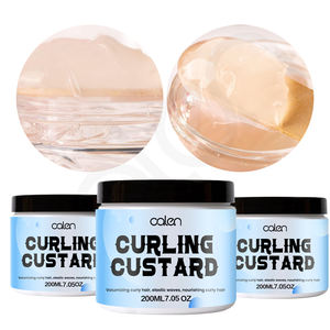 Luxfume 200ml Marque privée Forte tenue Organique Protection contre la chaleur Contrôle des boucles et des frisottis Crème gelée - Product Image 2