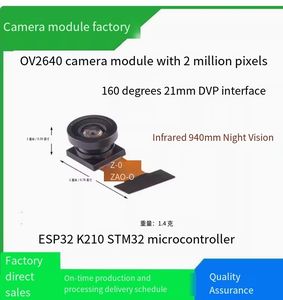 ナイトビジョン赤外線940nm ESP32 K210 STM32マイクロコントローラー2メガピクセルOV2640カメラ - Product Image 6