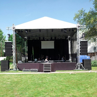 Truss carré en aluminium certifié CE TUV 290x290mm F34 K34 avec raccord pour éclairage de scène pour événements et concerts