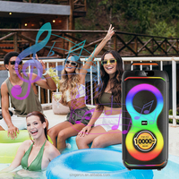 Altavoz Karaoke Portátil para Fiestas GD-2608 GD-2823, Altavoz Activo de Plástico, Reproductor de Música, Sistema de Audio, Altavoces para Fiestas