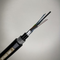Gran oferta, Cable de fibra óptica para exteriores de 24 núcleos, 1km por rollo, Cable de comunicación GYFTA53 a precio de fábrica para Gyta53/Gyta/Gyxtw/Gyfty
