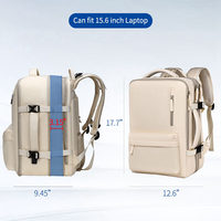 Mochila para Portátil Oxford Impermeable con Logotipo Personalizado, Cierre de Cremallera USB, Ligera, Gran Capacidad, Unisex, para Viajes, de Poliéster