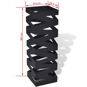 Moderno <span class=keywords><strong>Portaombrelli</strong></span> da Terra <span class=keywords><strong>in</strong></span> <span class=keywords><strong>Ferro</strong></span> <span class=keywords><strong>Battuto</strong></span> Creativo a Due Lati con Rivestimento <span class=keywords><strong>in</strong></span> Polvere per Hall di Hotel e Uso Domestico - Product Image 4