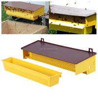 Nouveau piège à pollen en plastique avec oreilles, collecteur de pollen intégré, distributeur 2 en 1, boîte séparatrice de pollen d'abeille, garantie 3 mois