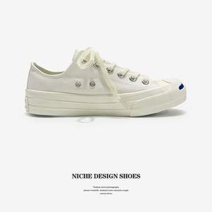 รองเท้าสเก็ตผ้าใบสีดำคลาสสิกลำลองสำหรับผู้ชายรองเท้ากีฬาของคู่รักรองเท้ากีฬาของผู้หญิง - Product Image 3