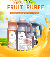 Harga Pabrik 1.6L Selai Buah Stroberi Halal untuk Bubble Tea, Smoothie, Dessert Rasa Buah Premium