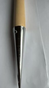 Thép không gỉ gỗ xử lý cao su trồng hạt giống bóng đèn Tulip hoa thuỷ tiên vàng Dahlia lỗ đấm hoa trồng Ergonomic vườn công cụ - Product Image 4