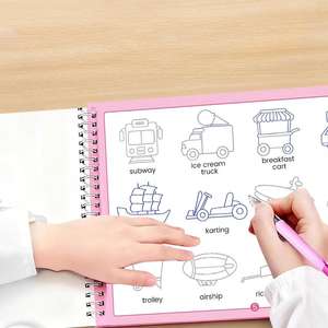 Set di Quaderni Magici per Bambini con Penne Cancellabili Automatiche per Esercizi di Scrittura per Bambini in Età Prescolare - Product Image 6