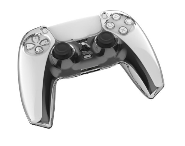 Split Design Transparent Hard Crystal Protective case Shell for PS5 Controller