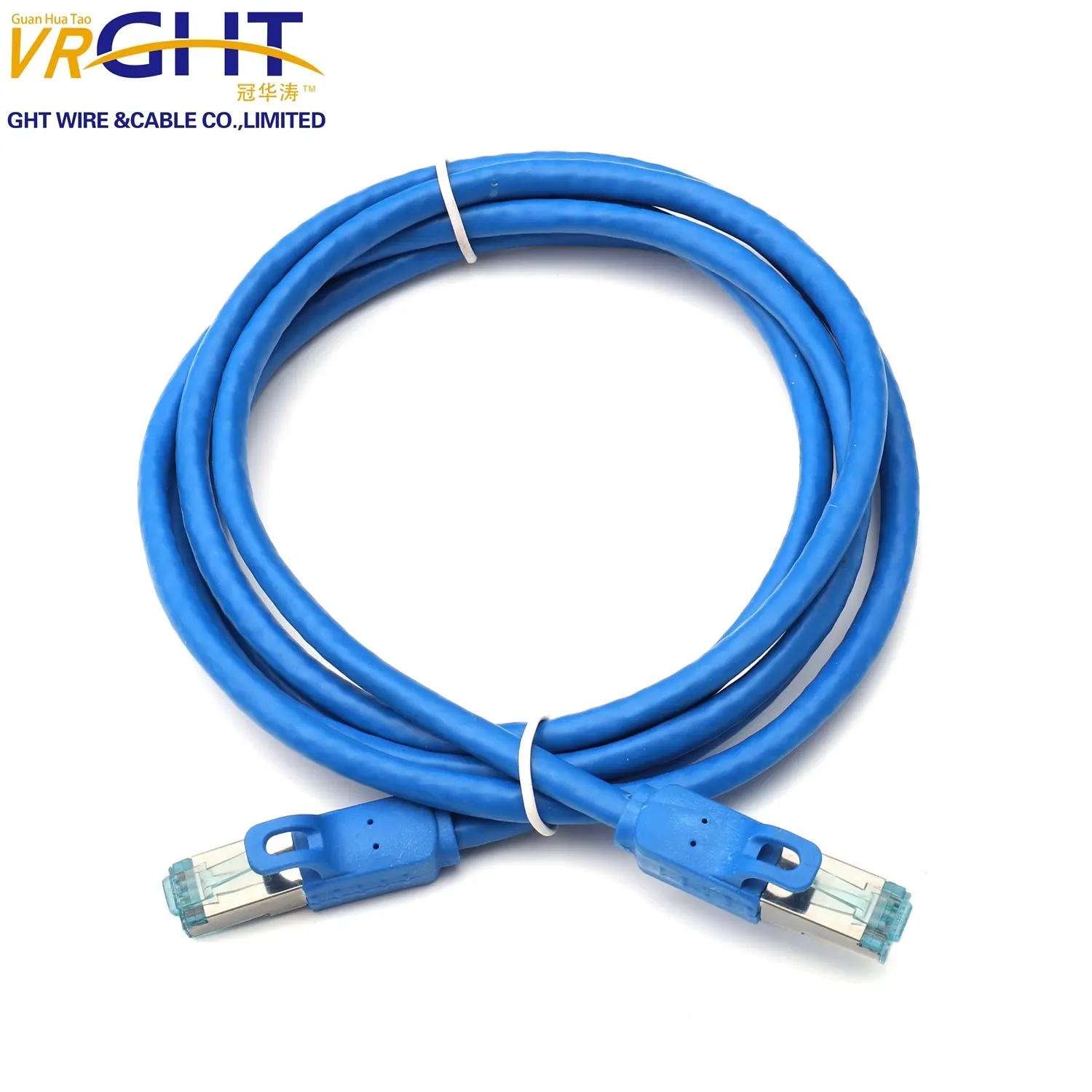 كابل 0.5-50 متر Cat5e/Cat6/Cat7/Cat8 SSTP SFTP كابل محطات شبكة محلية Cat 6 وصلة Rj45