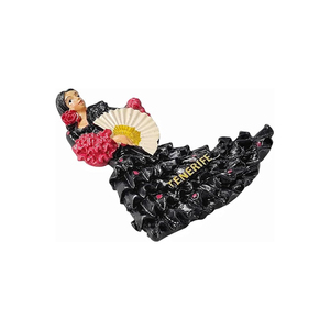 Figurine en résine de danseur de <span class=keywords><strong>flamenco</strong></span> espagnol WeiVista, fabricant, souvenir de Tenerife, décoration de table - Product Image 2
