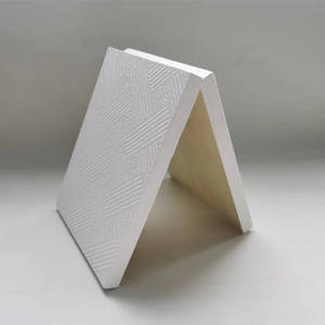 Потолочная плитка из звукоизоляционного минерального волокна и Стекловолоконная акустическая 20 мм толстая квадратная кромка и черепаховая кромка потолочная плитка - Product Image 2