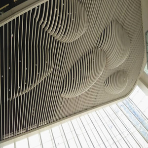 Conception personnalisée de forme carrée irrégulière pour les plafonds et les murs extérieurs des bâtiments - Product Image 2