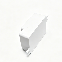 SanJin Détecteur de mouvement radar réglable 5,8 GHz à montage en surface, portée de détection 1-8 m, effet Doppler, 110-240 V, max. 100 W pour LED