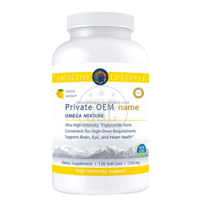 EPA DHA vitaminleri içeren 120 Sogtgels ile OEM balık yağı ProOmega <span class=keywords><strong>3</strong></span>, yetişkinler için balık yağı takviyeleri ürün