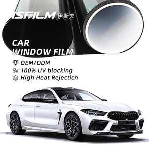 ISF 6% 15% 30% 45% VLT nhiệt cao từ chối Glass bảo vệ Carbon ô tô CuộN Tint xe cửa sổ năng lượng mặt trời phim - Product Image 1