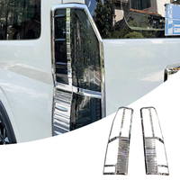 Accessoires automobiles de haute qualité de la marque KQD, kits de couleur chromée complète pour le modèle Toyota Hiace
