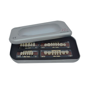 Dientes postizos anteriores posteriores de resina acrílica con certificación OEM ISO CE para <span class=keywords><strong>dentadura</strong></span> flexible o <span class=keywords><strong>dentadura</strong></span> <span class=keywords><strong>fija</strong></span> - Product Image 6