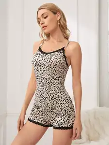 Iyi fiyat toptan pijama kadın nokta baskı pijama tulum kadınlar seksi
