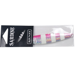 Señuelo de pesca Ya Jie para exteriores, 100 g, rosa, que brilla en la oscuridad, para pesca en agua salada, cebo de fondo, jigging en alta mar - Product Image 3