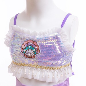 Nuevo Vestido de Princesa Sirena con Lentejuelas para Niñas, Disfraz para Fiesta de Baile, Halloween - Product Image 6