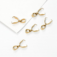 Accessoires de bijouterie en acier inoxydable avec anneau boucle melon collier pendentif accessoires