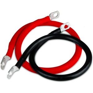 M8<span class=keywords><strong>สาย</strong></span>แบตเตอรี่<span class=keywords><strong>8</strong></span> AWG, <span class=keywords><strong>สาย</strong></span>เคเบิลอินเวอร์เตอร์วัด<span class=keywords><strong>8</strong></span>เกจพร้อมตัวดึง<span class=keywords><strong>5</strong></span>/16<span class=keywords><strong>นิ้ว</strong></span>ทั้งสองด้านสำหรับรถยนต์พลังงานแสงอาทิตย์เรือเรือเดินทะเล RV สีแดงและสีดำ - Product Image 5