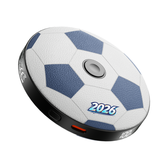 5000mAh/10000mAh Football Shape Power Bank Portable Mobile Phone External Battery Charger Compatible with iPhone Samsung Android