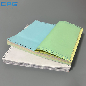 Papel de Alta Calidad CB CFB CF NCR para Impresión de Guías de Envío, Papel Autocopiativo Premium A6, Formulario Continuo para Computadora - Product Image 1