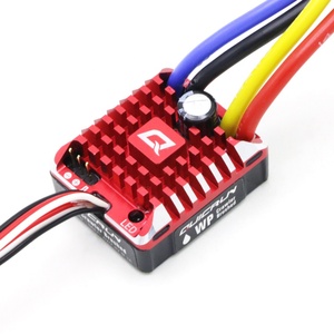 Hobbywing QuicRun <span class=keywords><strong>WP</strong></span> <span class=keywords><strong>1080</strong></span> Crawler Wasserdichter Brushed ESC mit Integriertem BEC 2-3S Lipo mit LED-Programmierkarte für 1/10 1/8 RC-Auto - Product Image 1