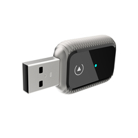 Adaptador Inalámbrico para Auto Xlintek K3, Android Auto CarPlay, Bluetooth 5.4, Puerto USB, Convierte Conectividad Dual por Cable a Inalámbrica, Universal