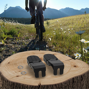 Pédales de vélo pliables pour vélo électrique, repose-pieds confortables, bonne texture, sélection sûre pour moto, polyvalence - Product Image 4