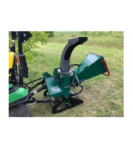 Broyeur à bois diesel WC46 4 pouces avec moteur PTO, construction robuste en acier, système de rotor à quatre lames, machine de traitement haute vitesse - Product Image 5