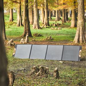 Couverture solaire pliable portable flexible imperméable IP67 240W 19.47V Mono Cell pour le camping en plein air - Product Image 1