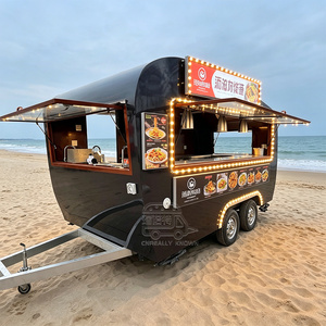 Cuisine complète en acier galvanisé personnalisée DOT CE pour remorque de concession de crème glacée et de restauration rapide à conception modulaire - Product Image 5