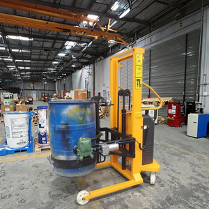 Bán điện Dump và lật xe nâng thùng dầu Thùng Kẹp thùng nâng lên xử lý Stacker thiết bị - Product Image 4