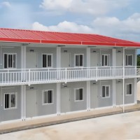 Fournisseur de maisons mobiles personnalisées, maison préfabriquée en conteneur, 20 pieds, 40 pieds, maison modulaire portable à deux étages, maison en conteneur à plat