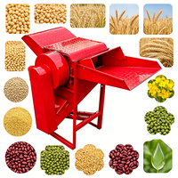 Batteuse à riz et maïs 300-500 kg/h avec sélection par le vent pour des grains plus purs