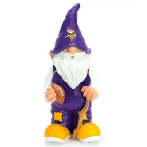 Kuisheng Craft Manufacturer Minnesota Vikings Forever Collectibles Gnome Statue for Collection and Decor