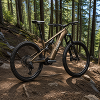 Vélo de montagne électrique à suspension intégrale en carbone, 840 Wh, moteur central, 105 Nm, roue Mullet, Trail E MTB