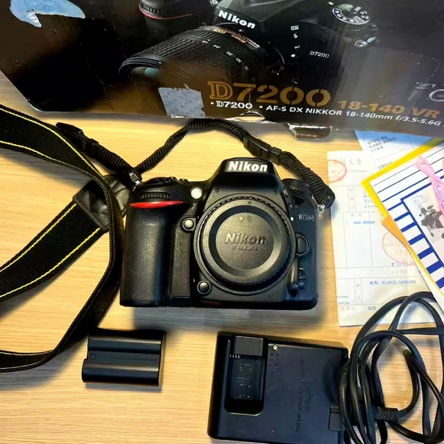 Hot Sale D7200 Original Ni kon Second hand Used Camera DSLR Professional Digital Camera live streaming