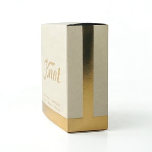 高档名牌高档印花小香水盒白 - Product Image 2